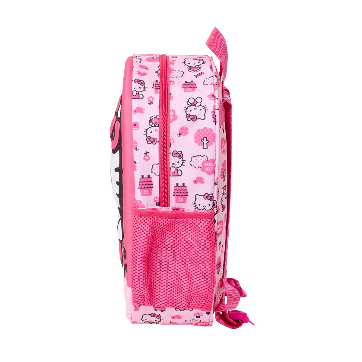 Mochila 3D Hello Kitty Safta rosa Rosa-3