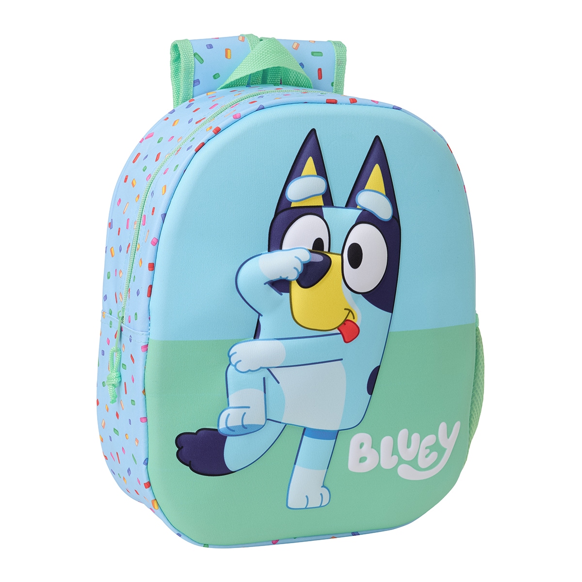 Mochila 3D Bluey Safta azul claro Azul-claro-1