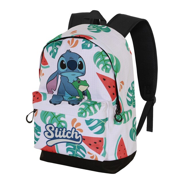 Mochila hs fan 2.2 Lilo y Stitch frog Disney Karactermania blanco