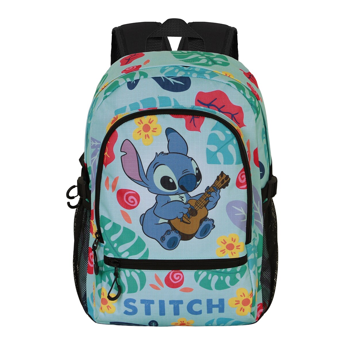Disney Lilo y Stitch Guitar-Bolsa de la Compra Shopping FAN, Verde