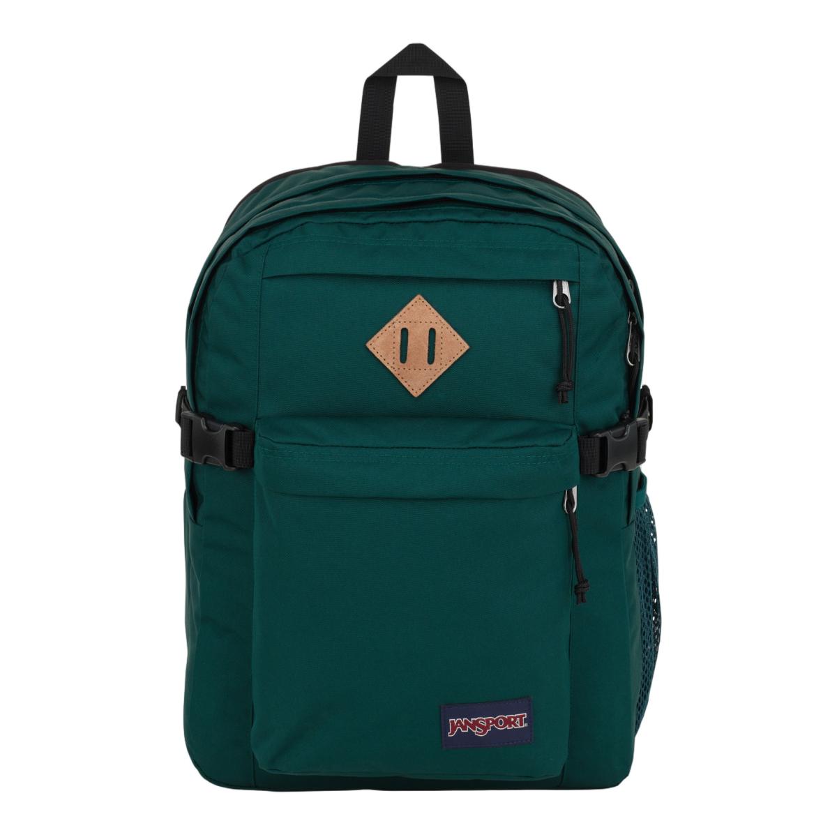 Mochila Juvenil y Funcional Main Campus Jansport Verde Oscuro 1