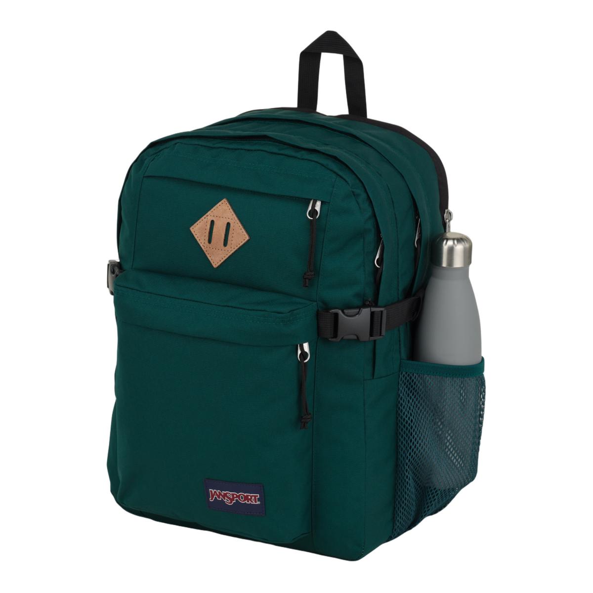 Mochila Juvenil y Funcional Main Campus Jansport Verde Oscuro 5
