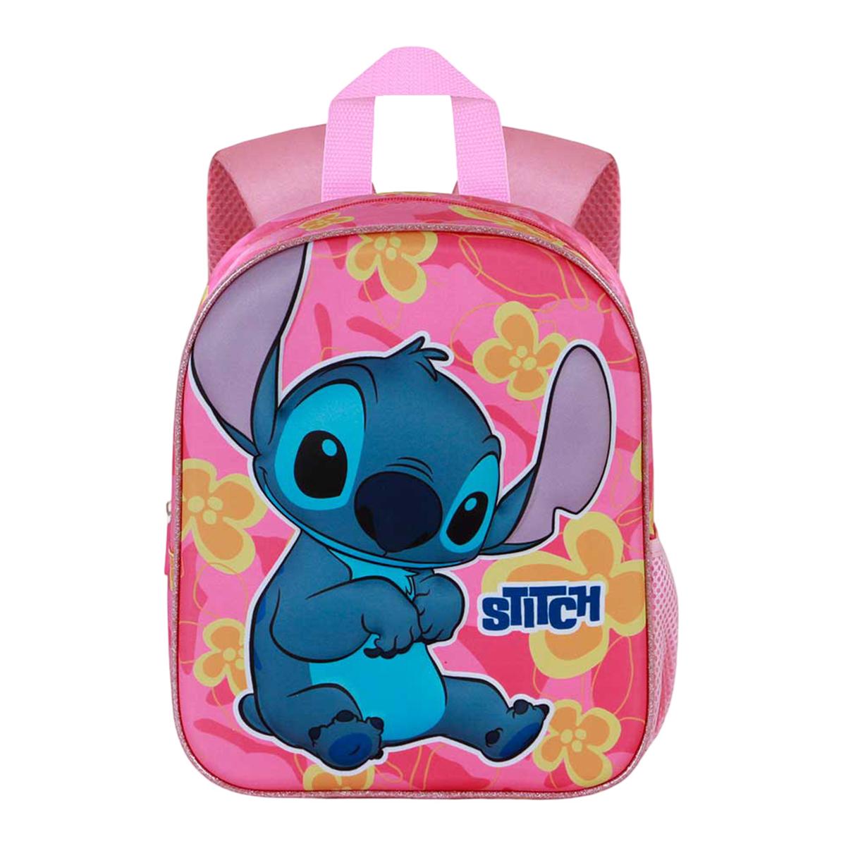 Mochila 3D elite Lilo y Stitch cute Disney Karactermania rosa Rosa-2