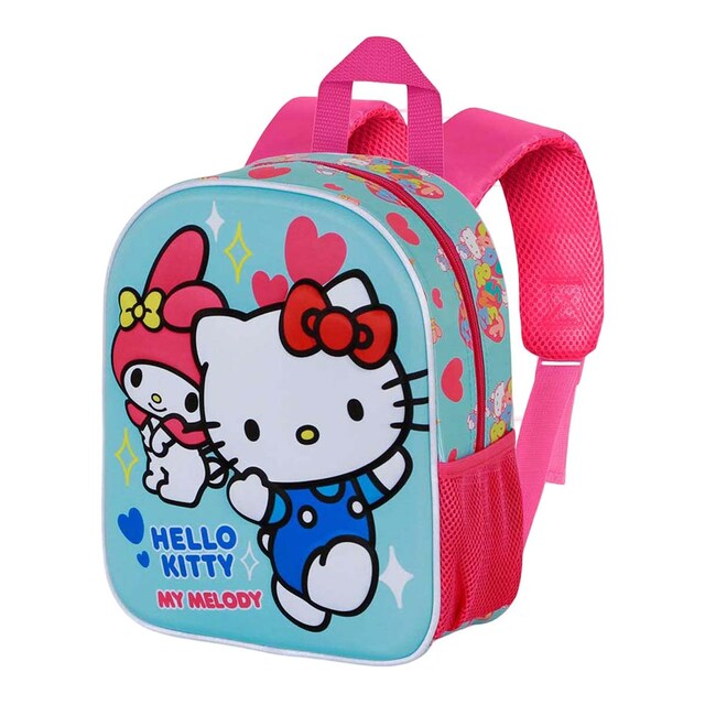Imagen 0 de Mochila 3D elite Hello Kitty friendship Sanrio Karactermania azul