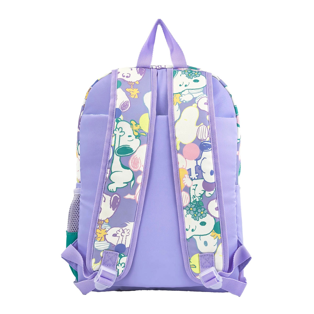 Mochila juvenil adaptable a troley Snoopy CyP Brands morado Morado-4