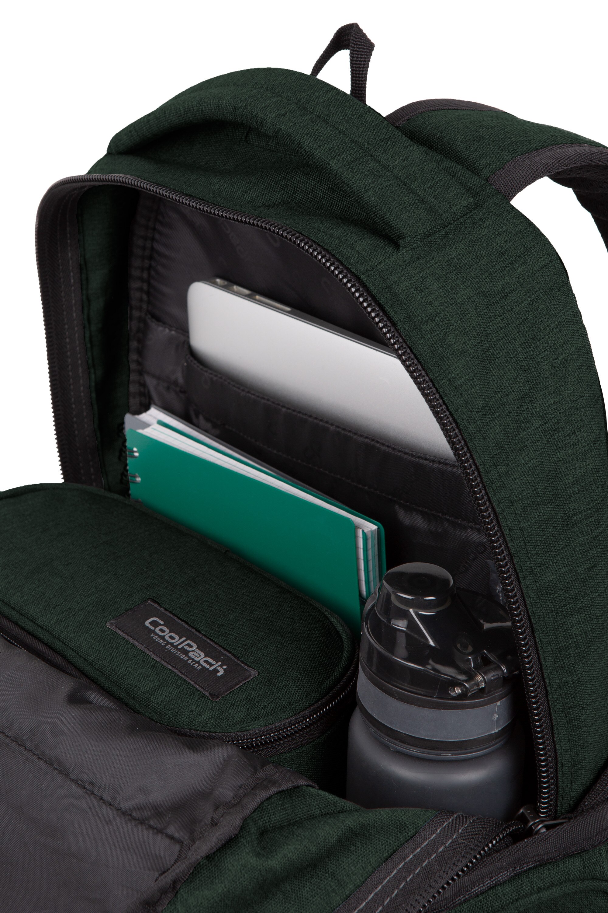 Mochila Break Coolpack snow technic green Verde-4