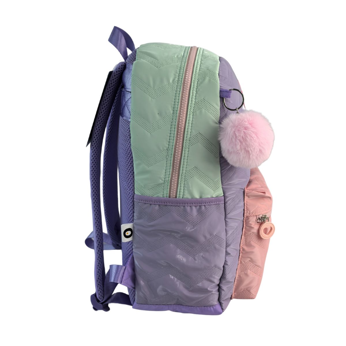 Mochila americano Blin Blin Zigzag Toybags lila y rosa Lila / Rosa-2