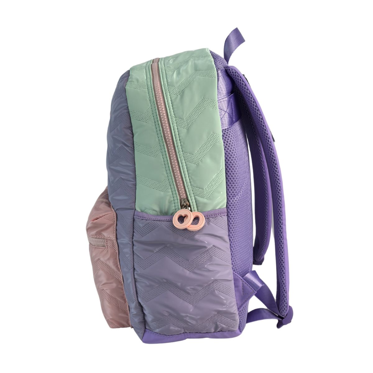 Mochila americano Blin Blin Zigzag Toybags lila y rosa Lila / Rosa-4