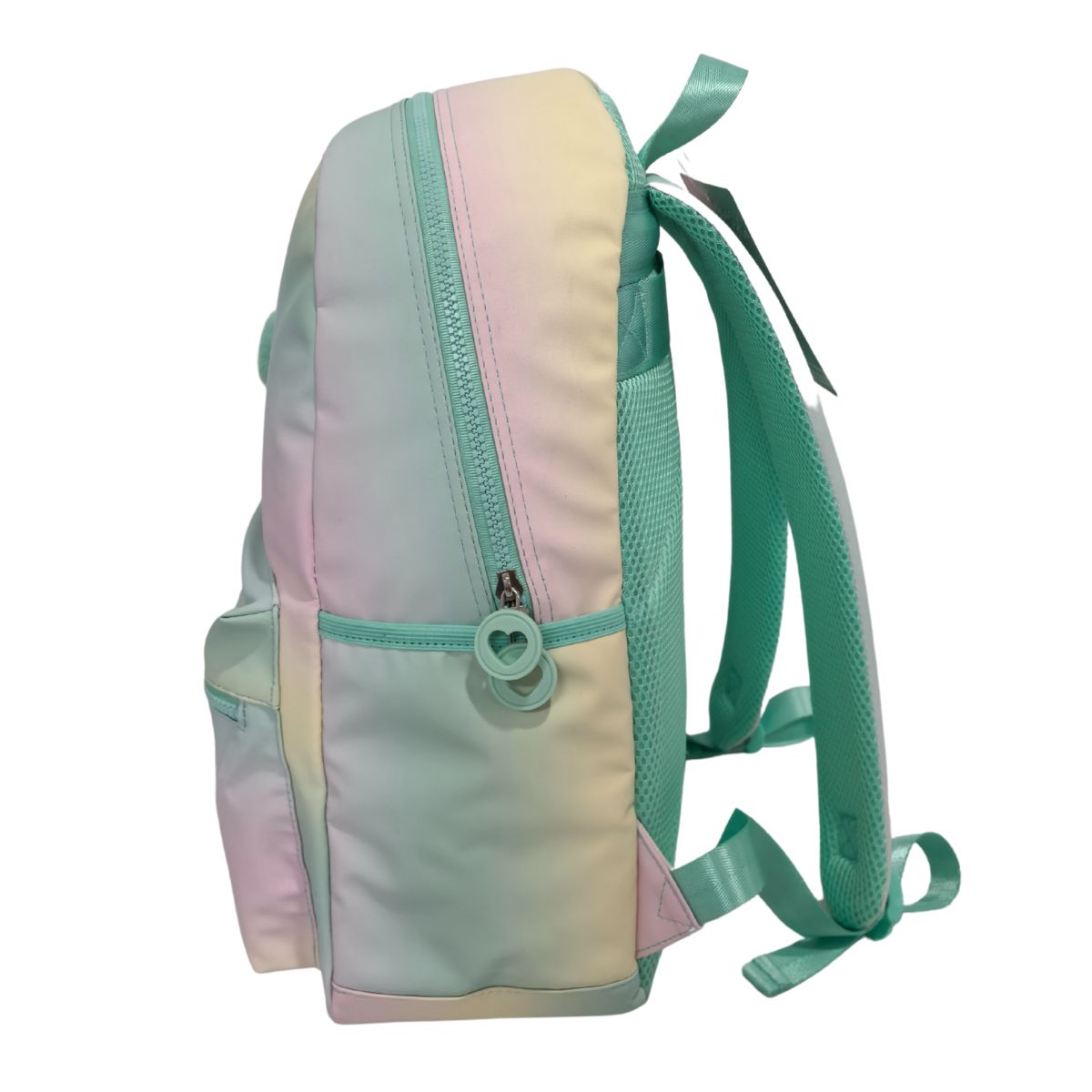 Mochila americano Blin Blin Gradient Green Toybags rosa y verde Rosa / Verde-4