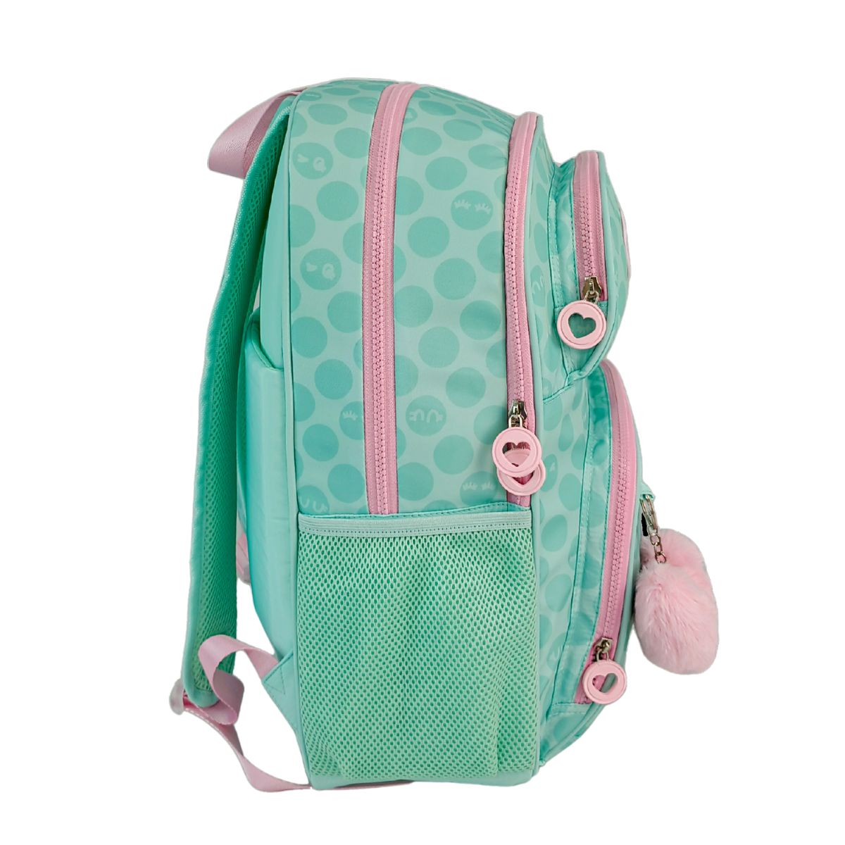 Mochila primaria Blin Blin Kiss Me Toybags verde Verde-2