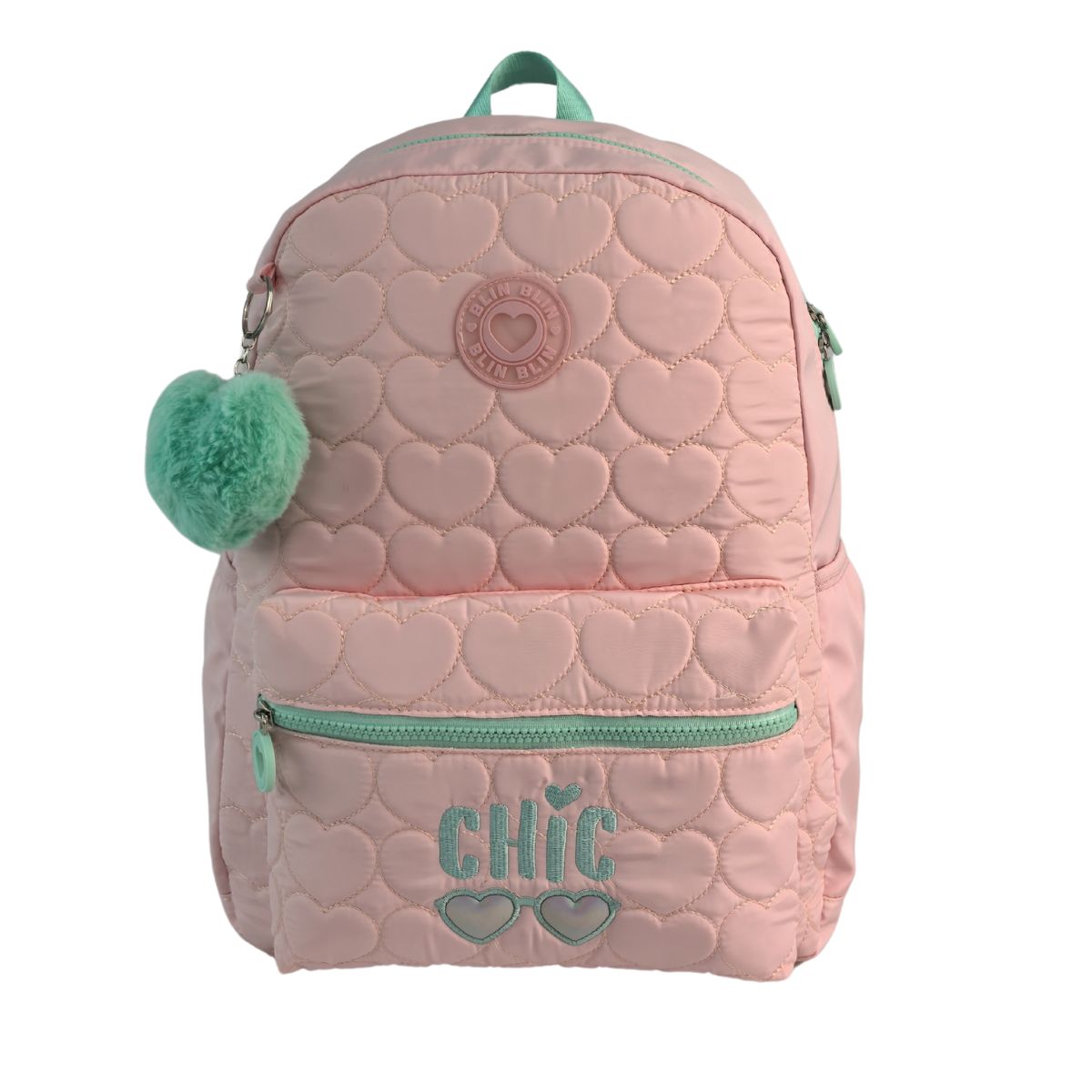 Imagem 0 de Mochila Americana Blin Blin Chic Toybags Rosa