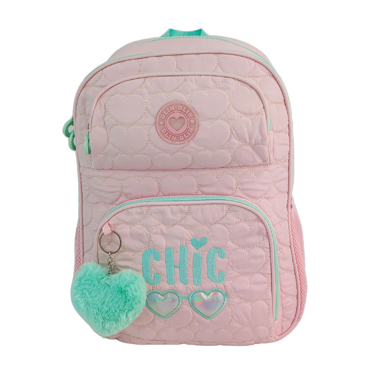 Imagen 0 de Mochila primaria Blin Blin Chic Toybags rosa