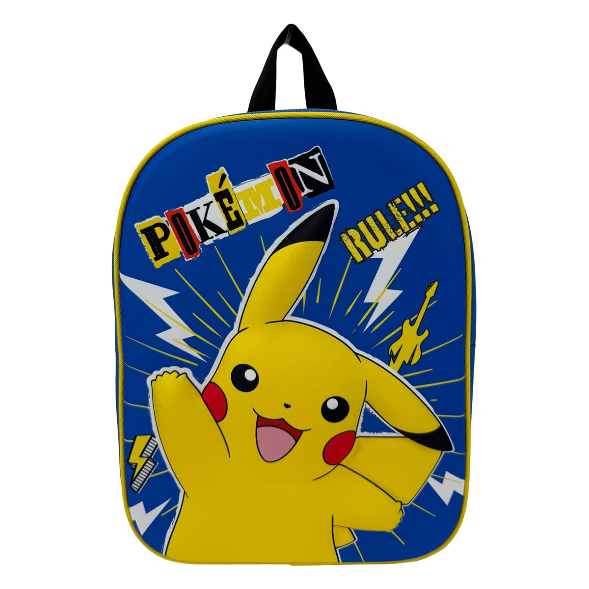 Imagen 0 de Mochila 3D Eva Pokémon Rule CyP Brands azul multicolor