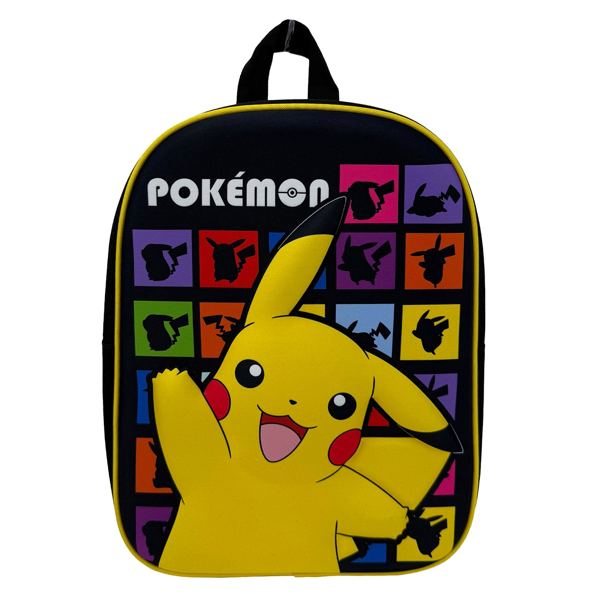 Mochila 3D Eva Pokémon Cuadros CyP Brands negro multicolor Multicolor-1