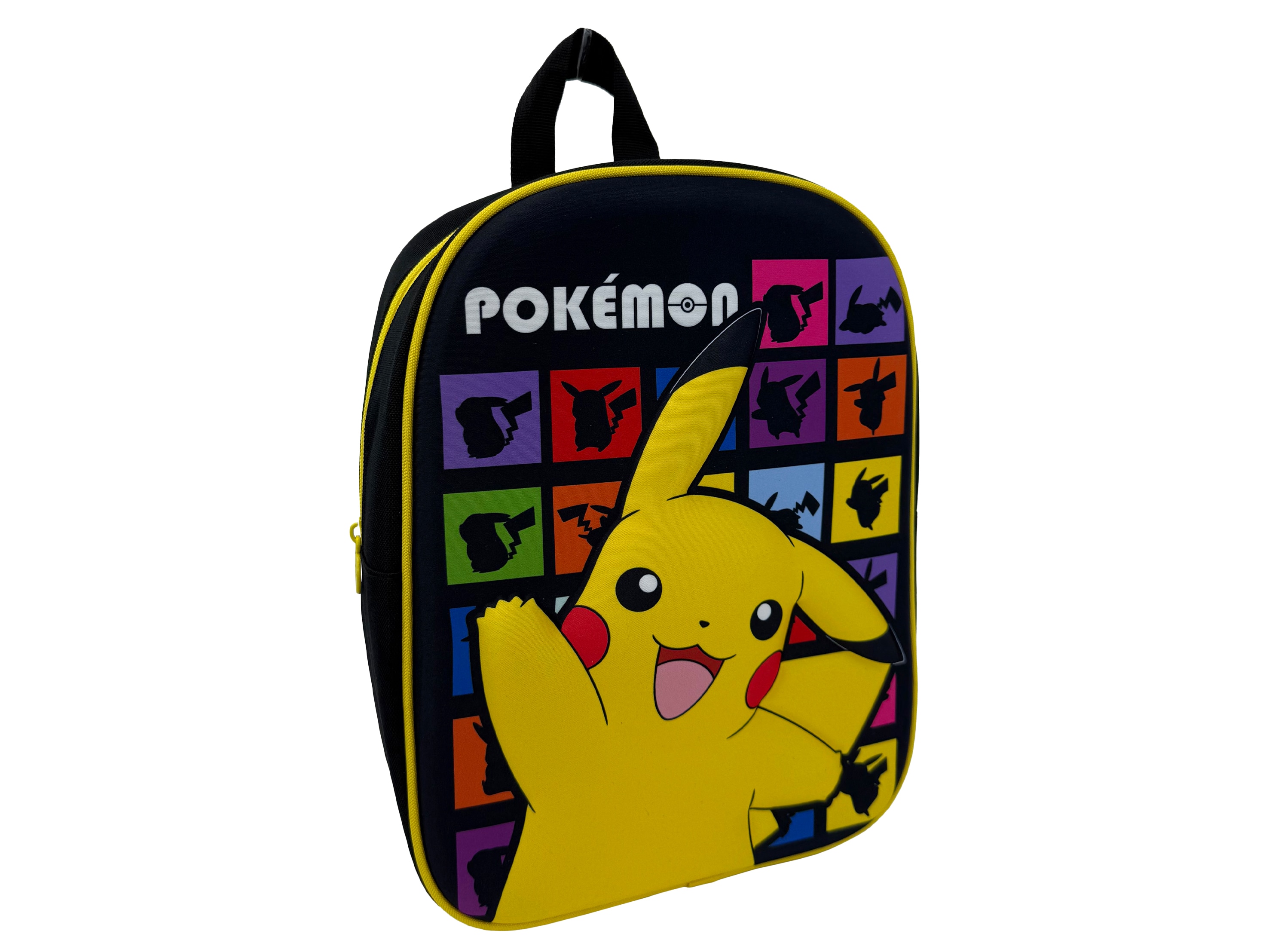 Mochila 3D Eva Pokémon Cuadros CyP Brands negro multicolor Multicolor-3