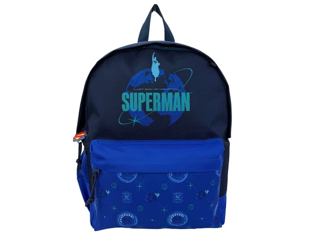 Imagen 0 de Mochila juvenil Superman Blue Collection CyP Brands negro azul