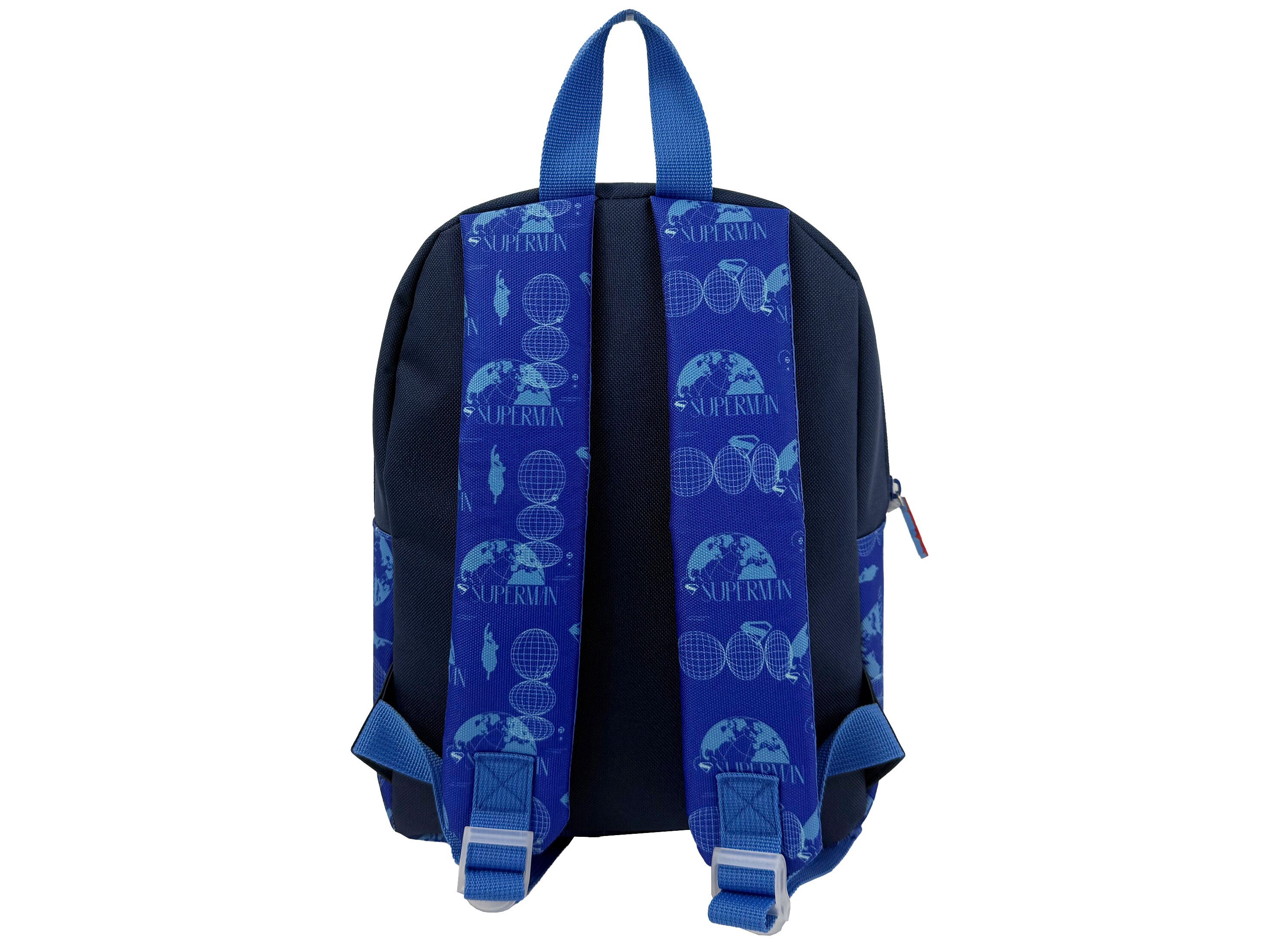 Mochila 30cm EVA 3D Superman Shield CyP Brands azul rojo amarillo Azul-4