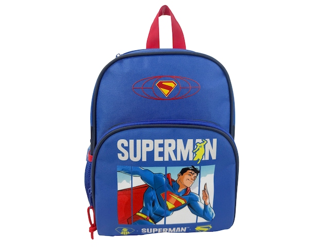 Imagen 0 de Mochila 30cm Superman Personaje CyP Brands azul rojo amarillo