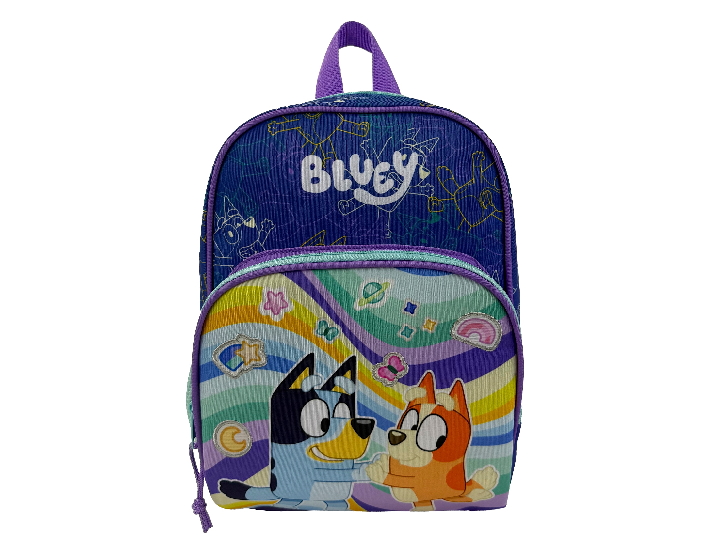 Imagen 0 de Mochila 30cm Bluey Stickers  CyP Brands multicolor