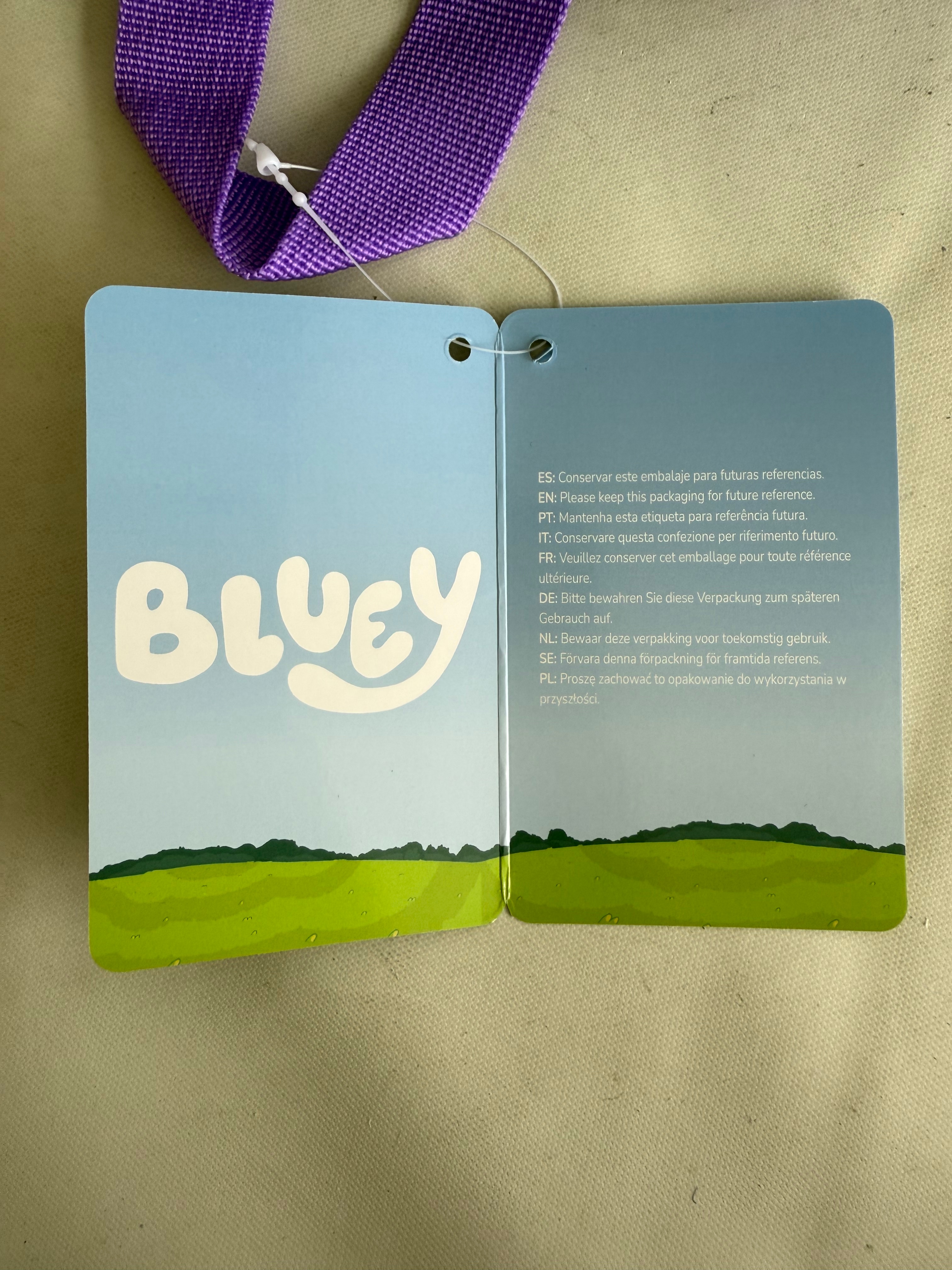 Mochila 30cm Bluey Stickers  CyP Brands multicolor Multicolor-6