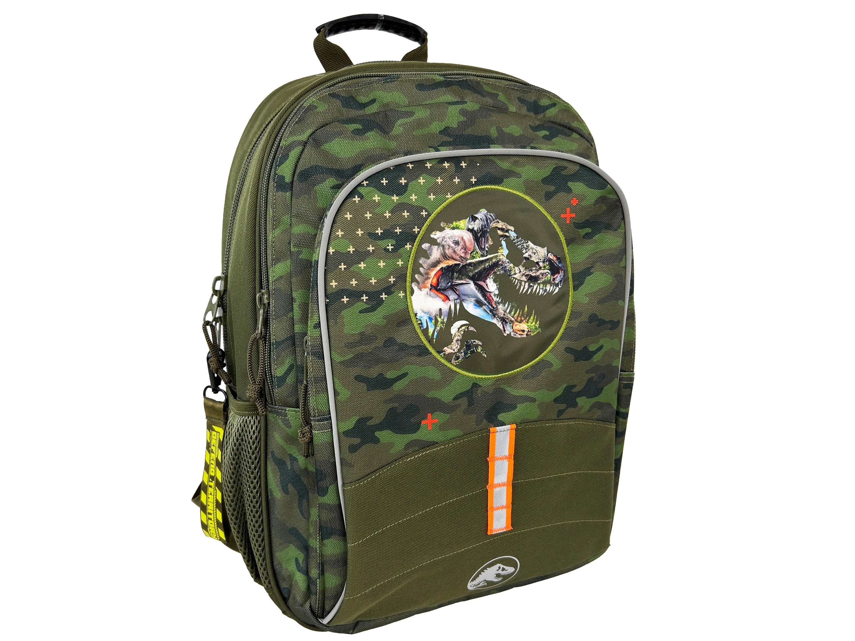 Mochila escolar Jurassic CyP Brands verde Verde-2