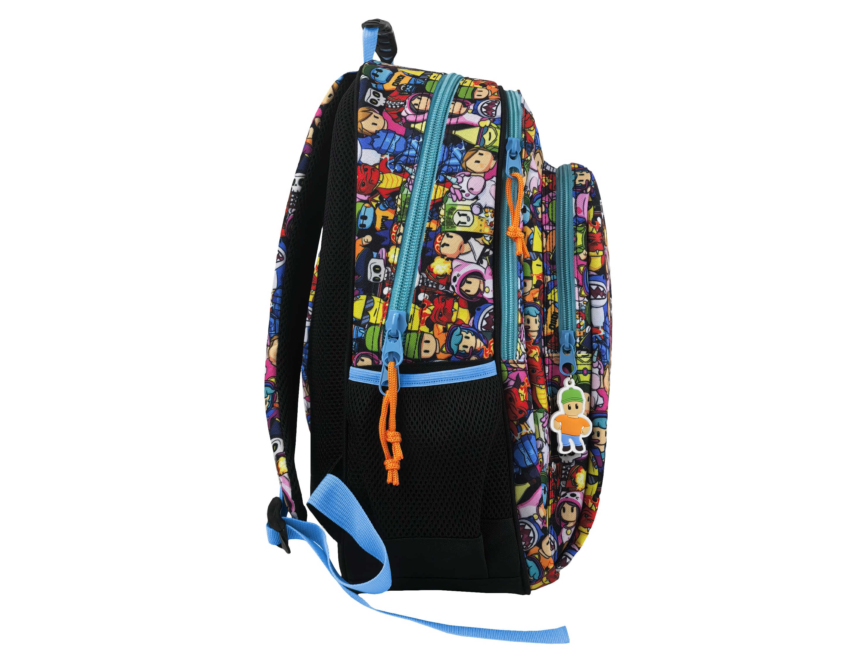 Mochila escolar adaptable a troley Stumble Guys CyP Brands multicolor Multicolor-2