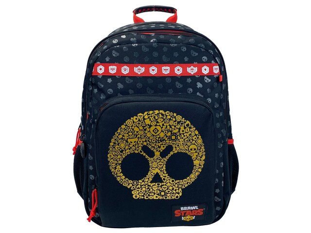 Imagen 0 de Mochila escolar adaptable a troley Brawl Stars CyP Brands negro