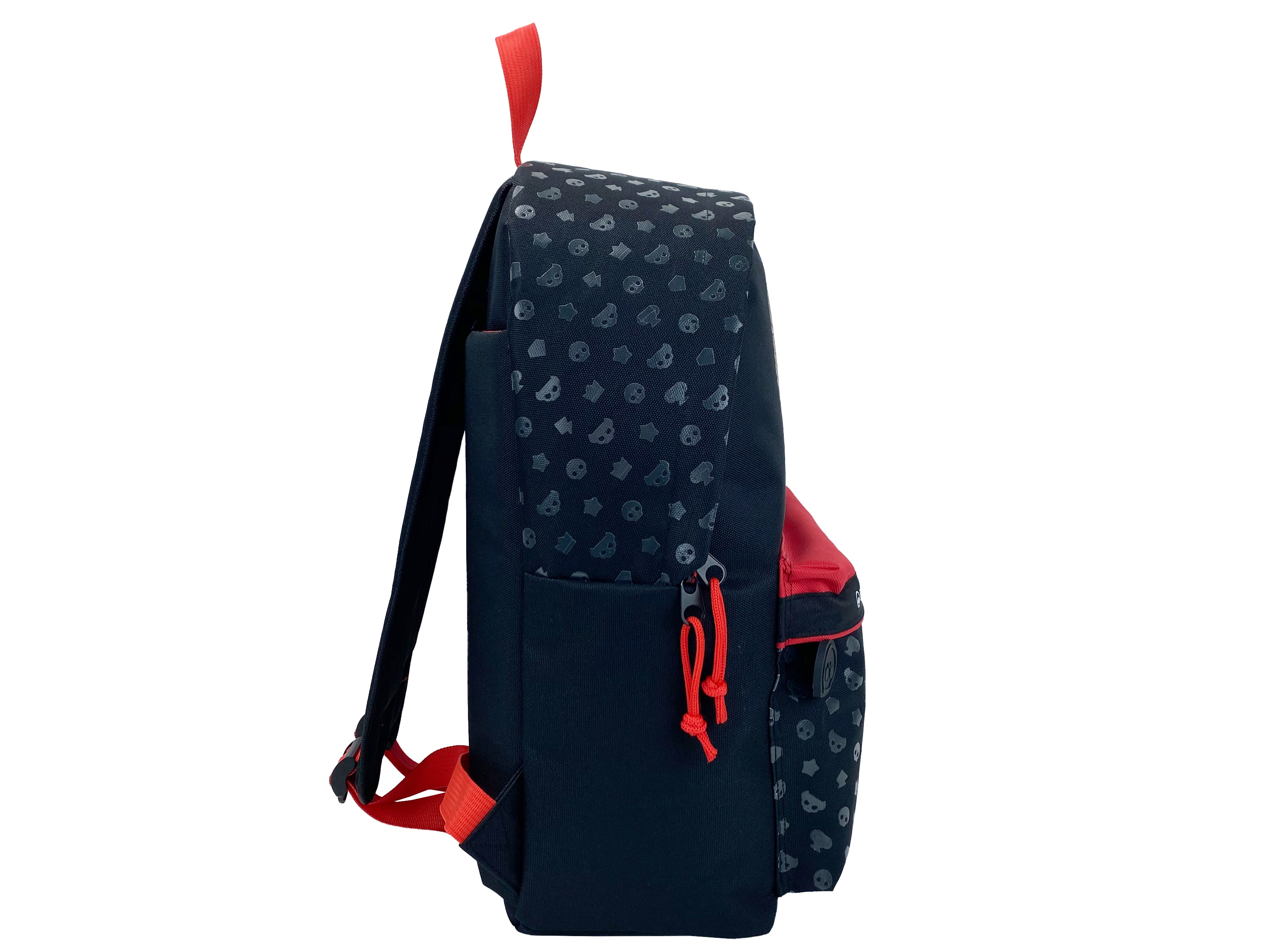 Mochila juvenil  adaptable a troley Brawl Stars CyP Brands negro Negro-2