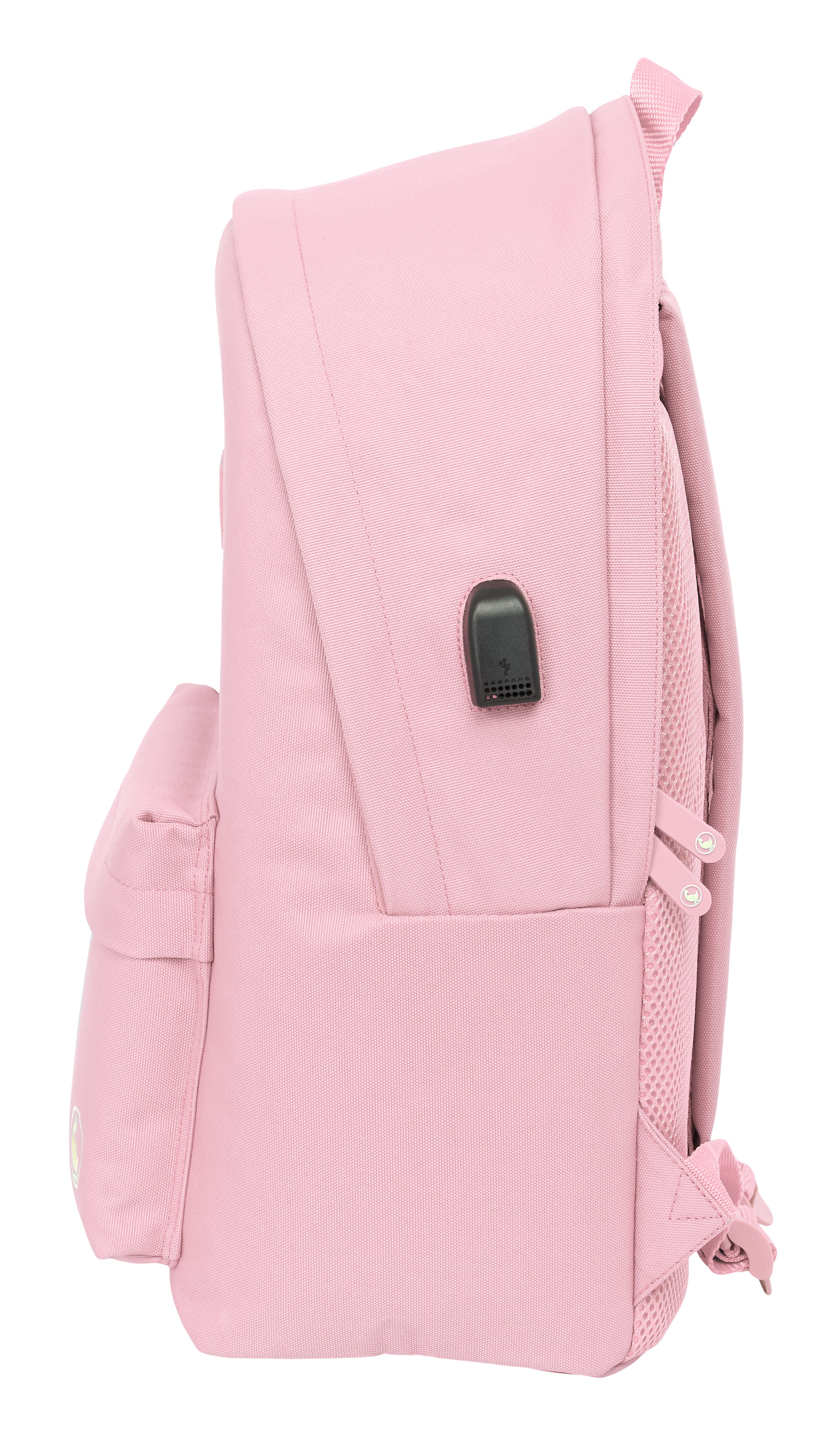 Mochila duplo para portatil 15,6+  USB El Ganso Eclipse azul marinho Rosa-3