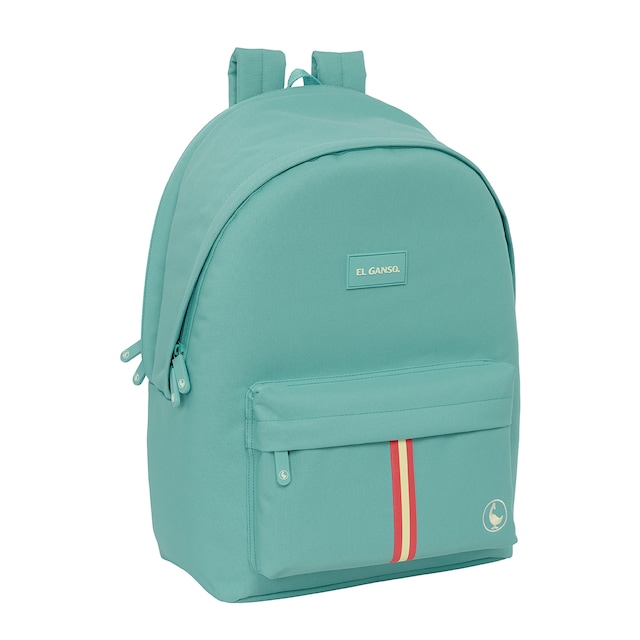 Imagen 0 de Mochila doble para portatil 15,6+ USB El Ganso Basics Aquarelle azul