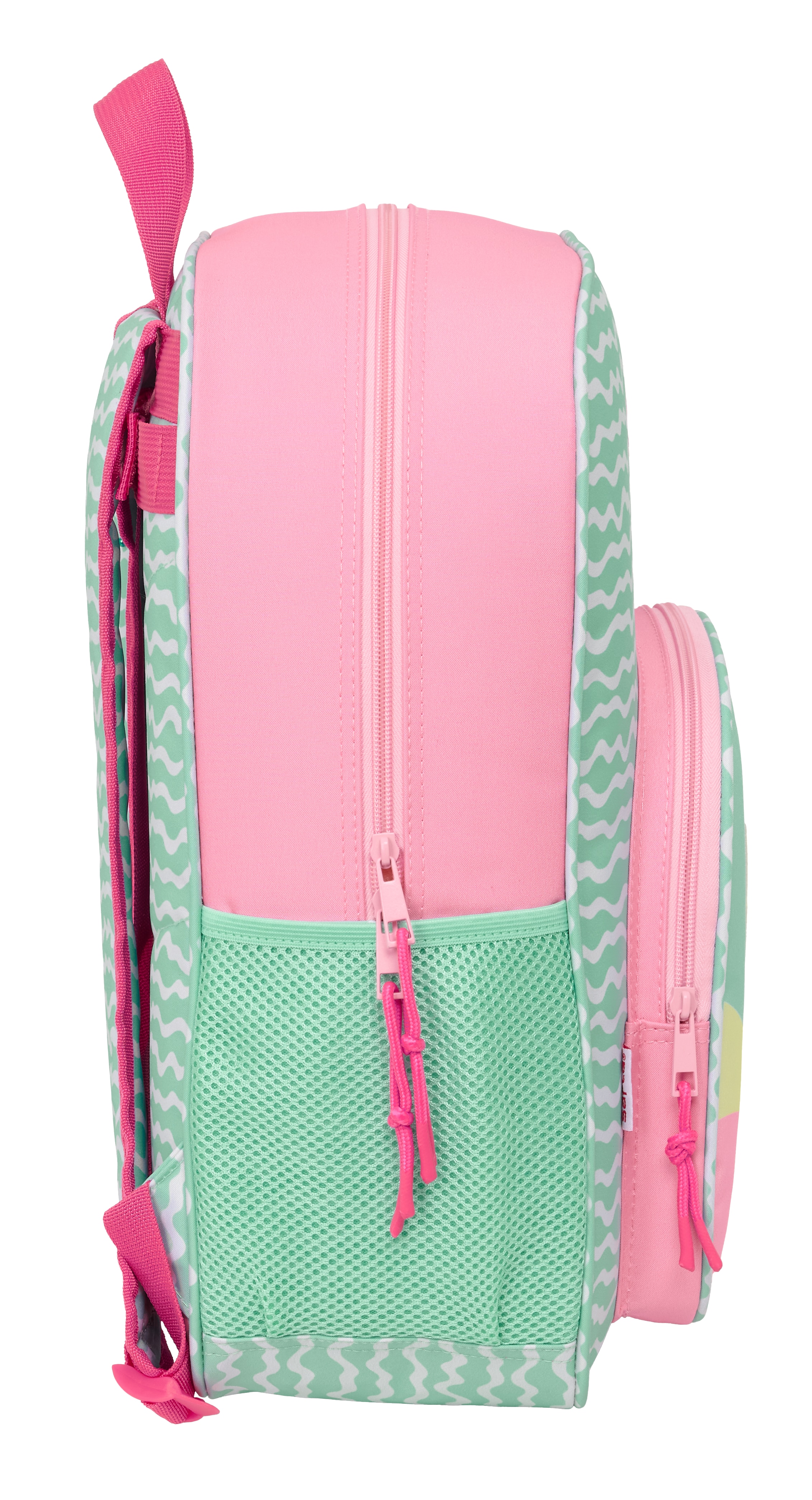 Mochila adaptable a carro Stitch Ice Cream Safta rosa 3