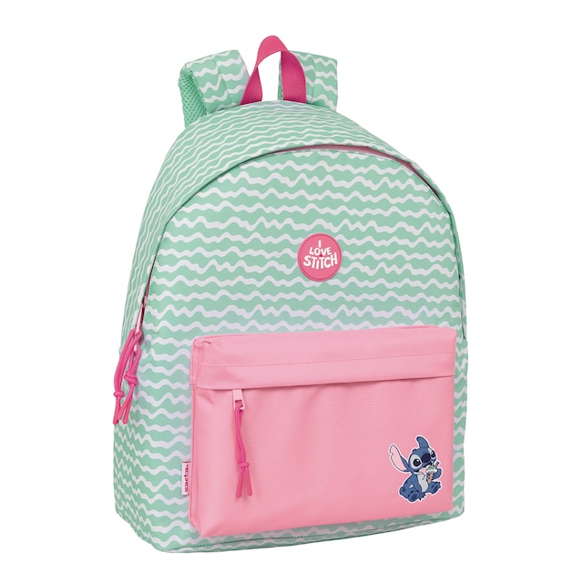 Imagen 0 de Mochila Stitch Ice Cream Safta rosa