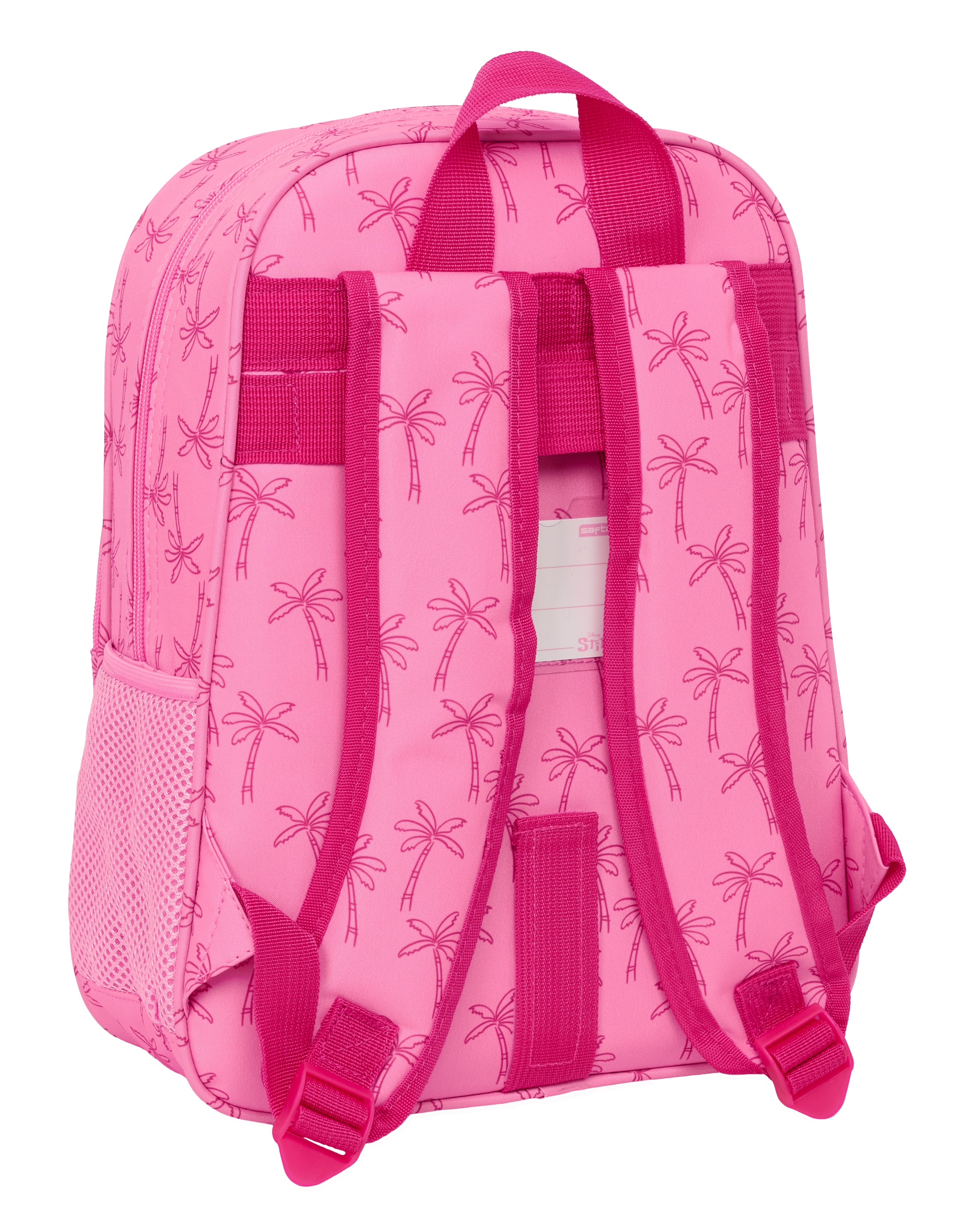 Mochila infantil adaptável a trolley Stitch Chill Safta menta e rosa 2