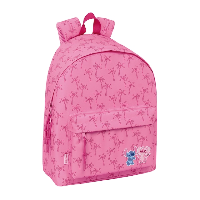 Imagen 0 de Mochila Stitch Chill Safta menta y rosa