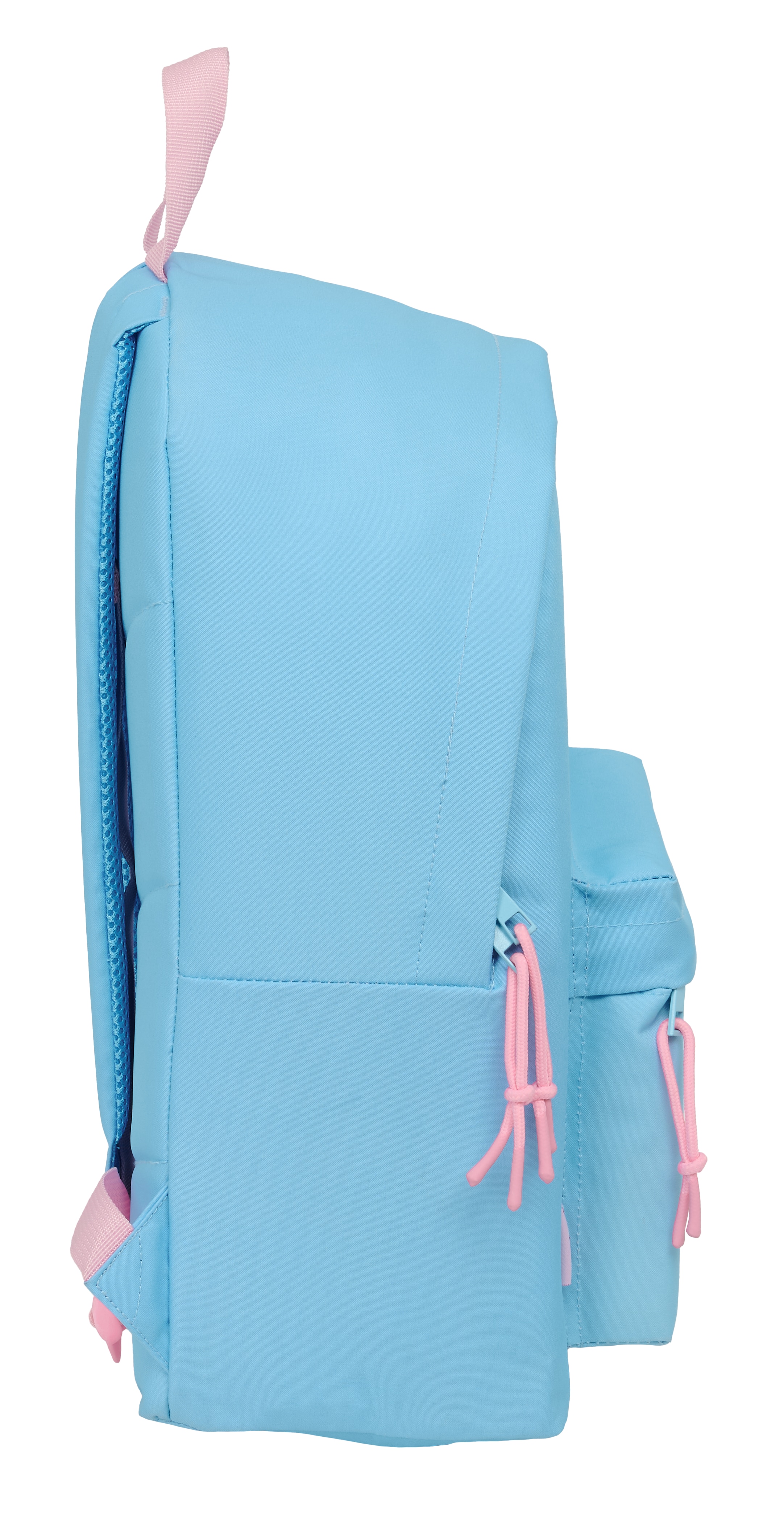 Mochila Stitch Happy Safta celeste 3
