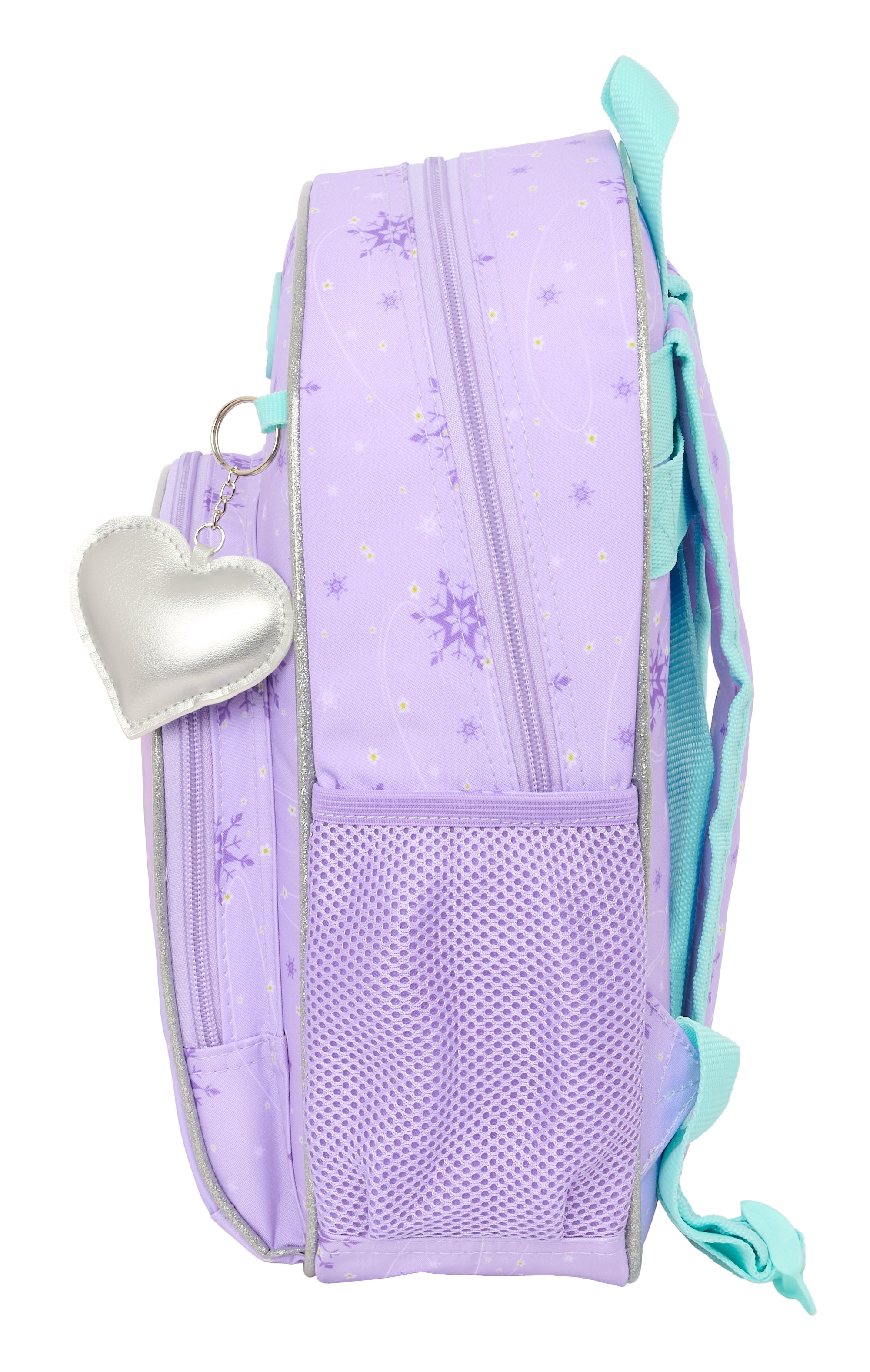 Mochila infantil adaptable a carro Frozen Spirit Safta lila 3