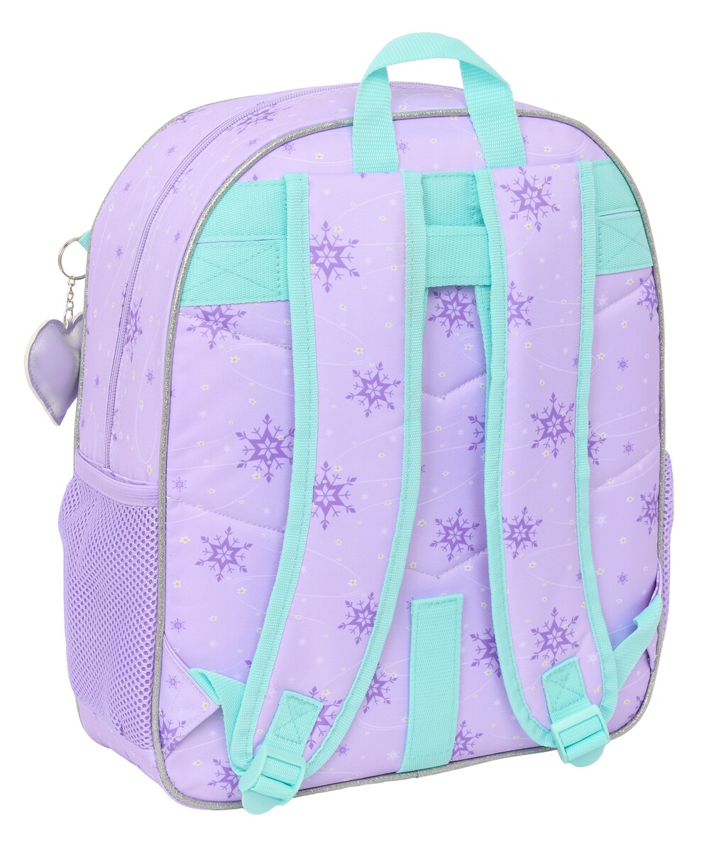 Mochila junior adaptável a trolley Frozen Spirit Safta lilás 2