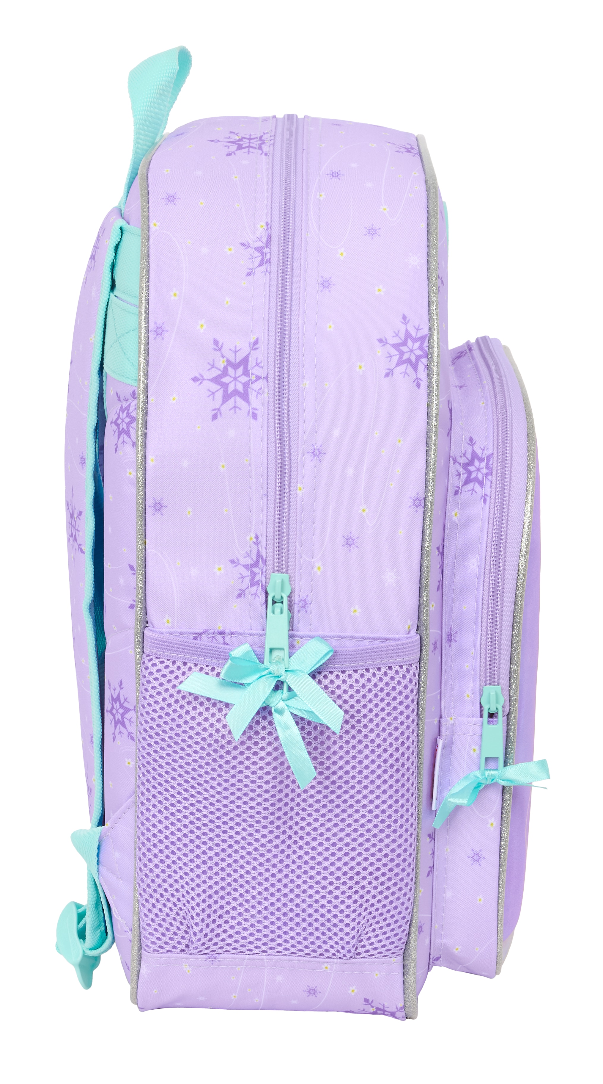 Mochila junior adaptable a carro Frozen Spirit Safta lila 3