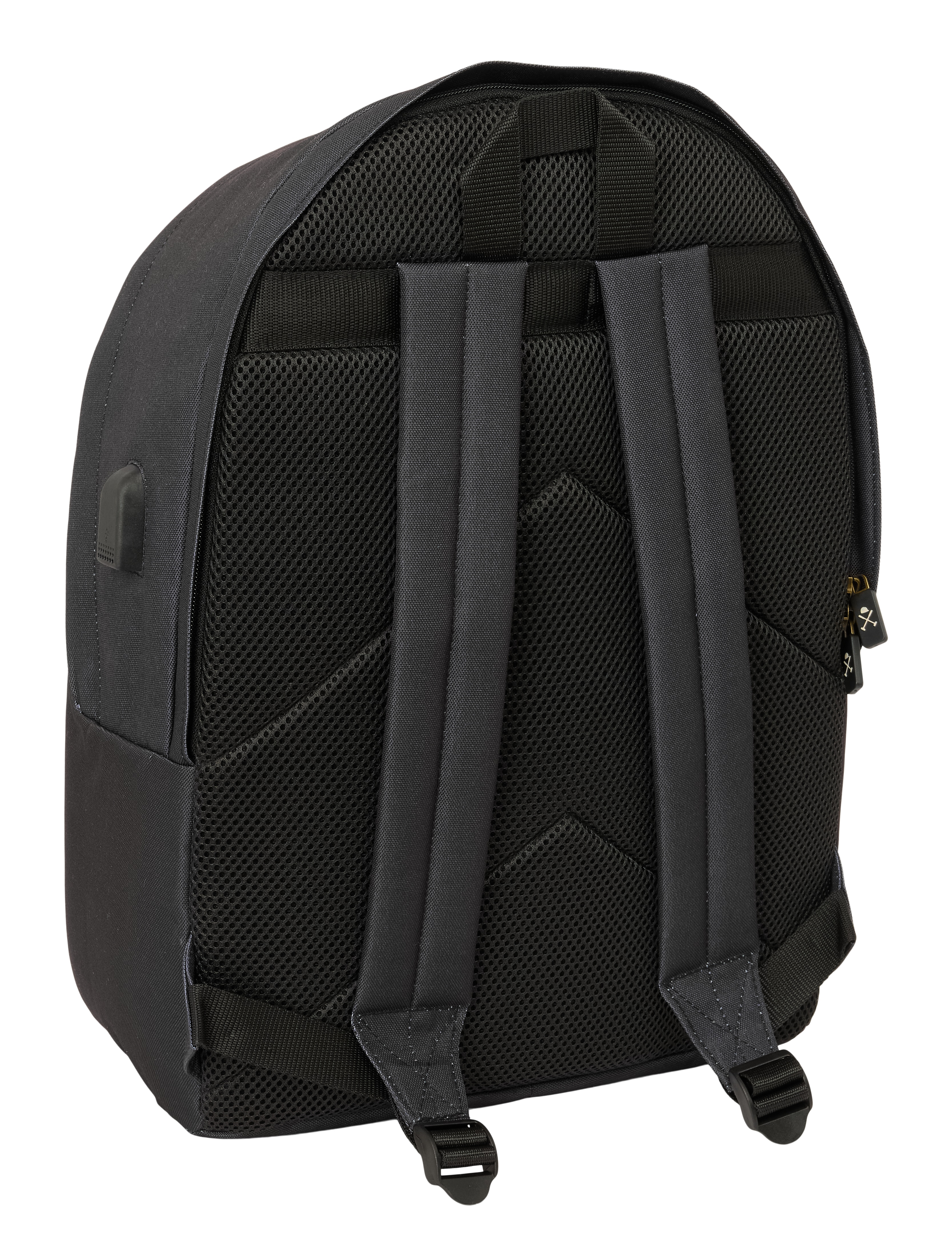 Mochila doble para portatil 15,6+ USB Harper & Neyer azul marino 2