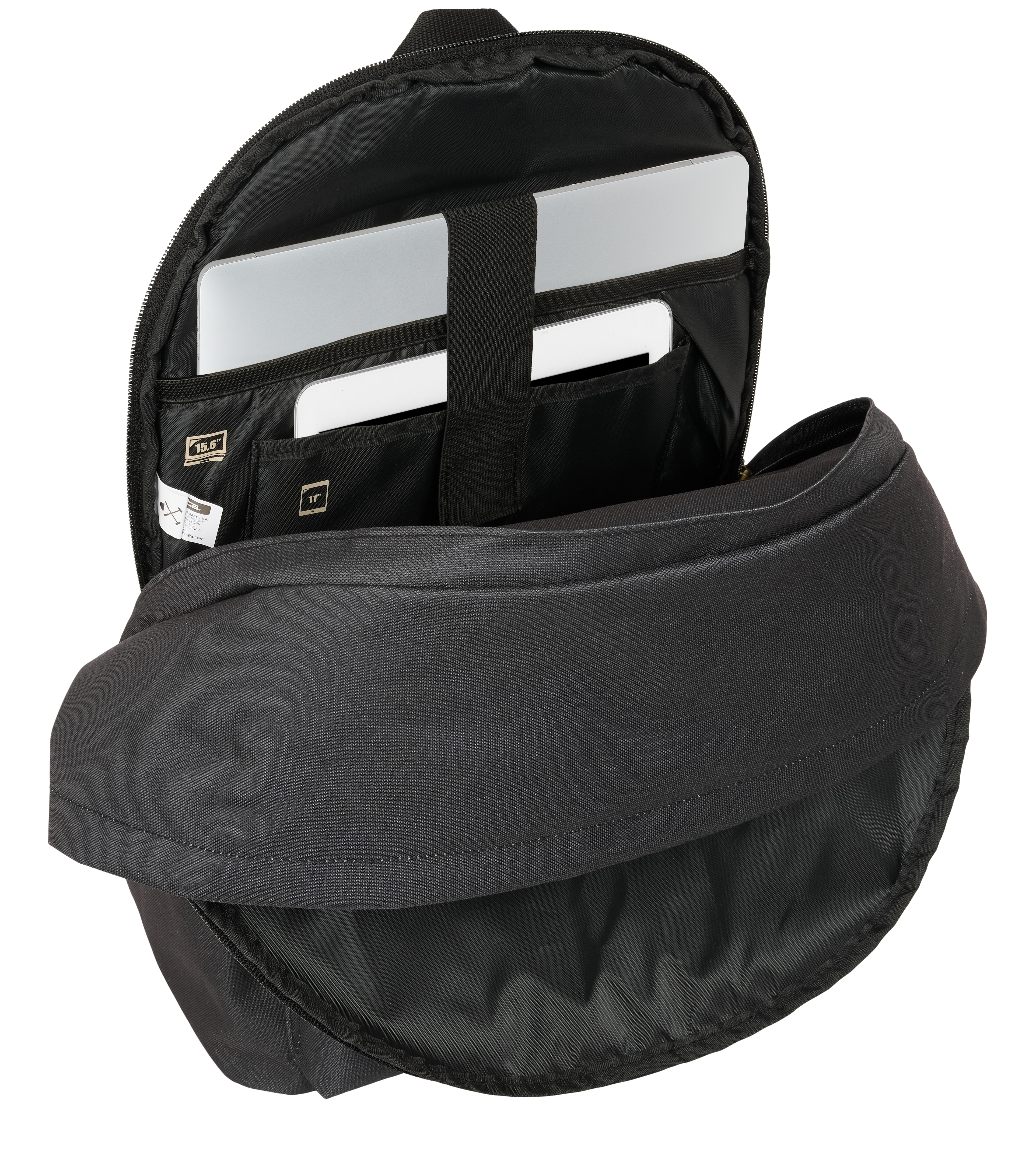 Mochila doble para portatil 15,6+ USB Harper & Neyer azul marino 5