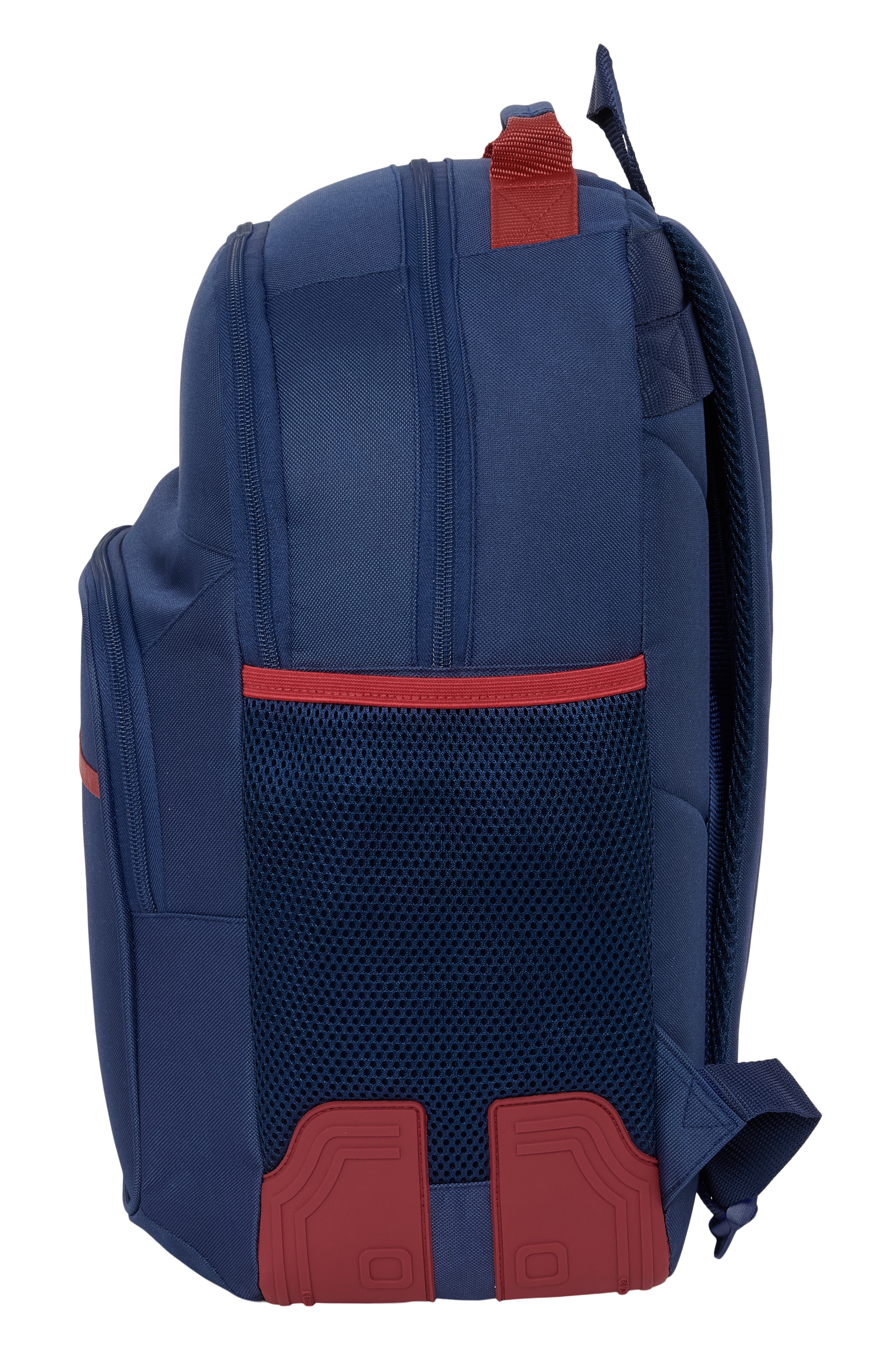 Mochila doble adaptable a carro El Pulpo azul marino 3