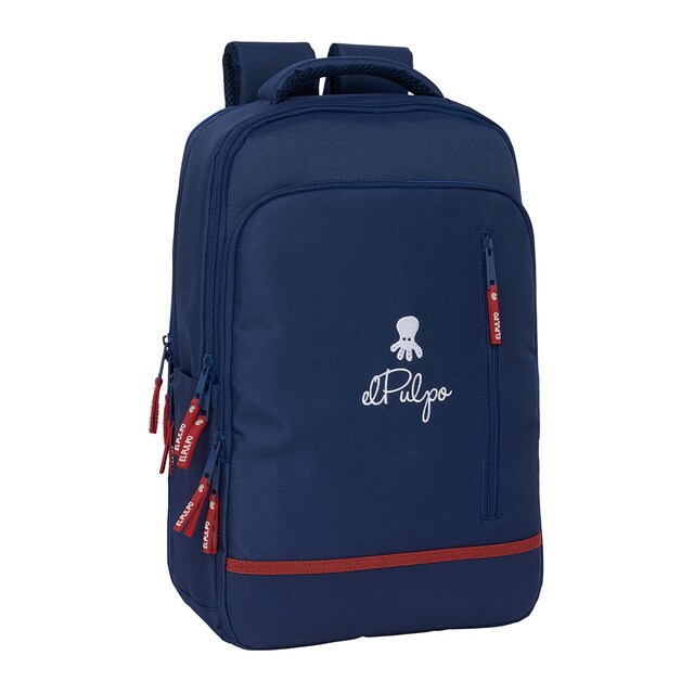 Imagen 0 de Mochila portatil 15,6 + tablet +  USB El Pulpo azul marino
