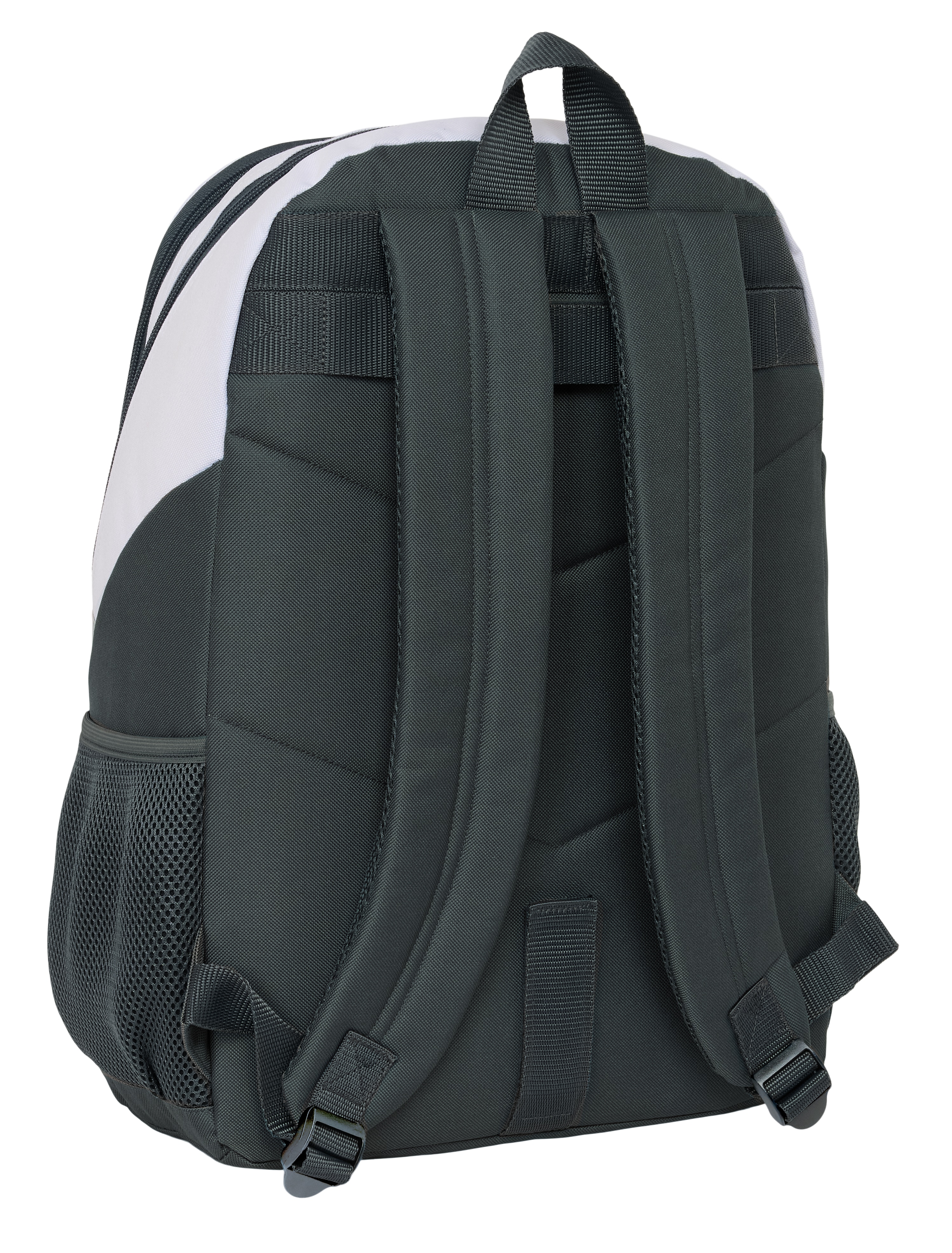 Mochila adaptable a carro Real Madrid 1ª Equipacion 25/26 blanca 2