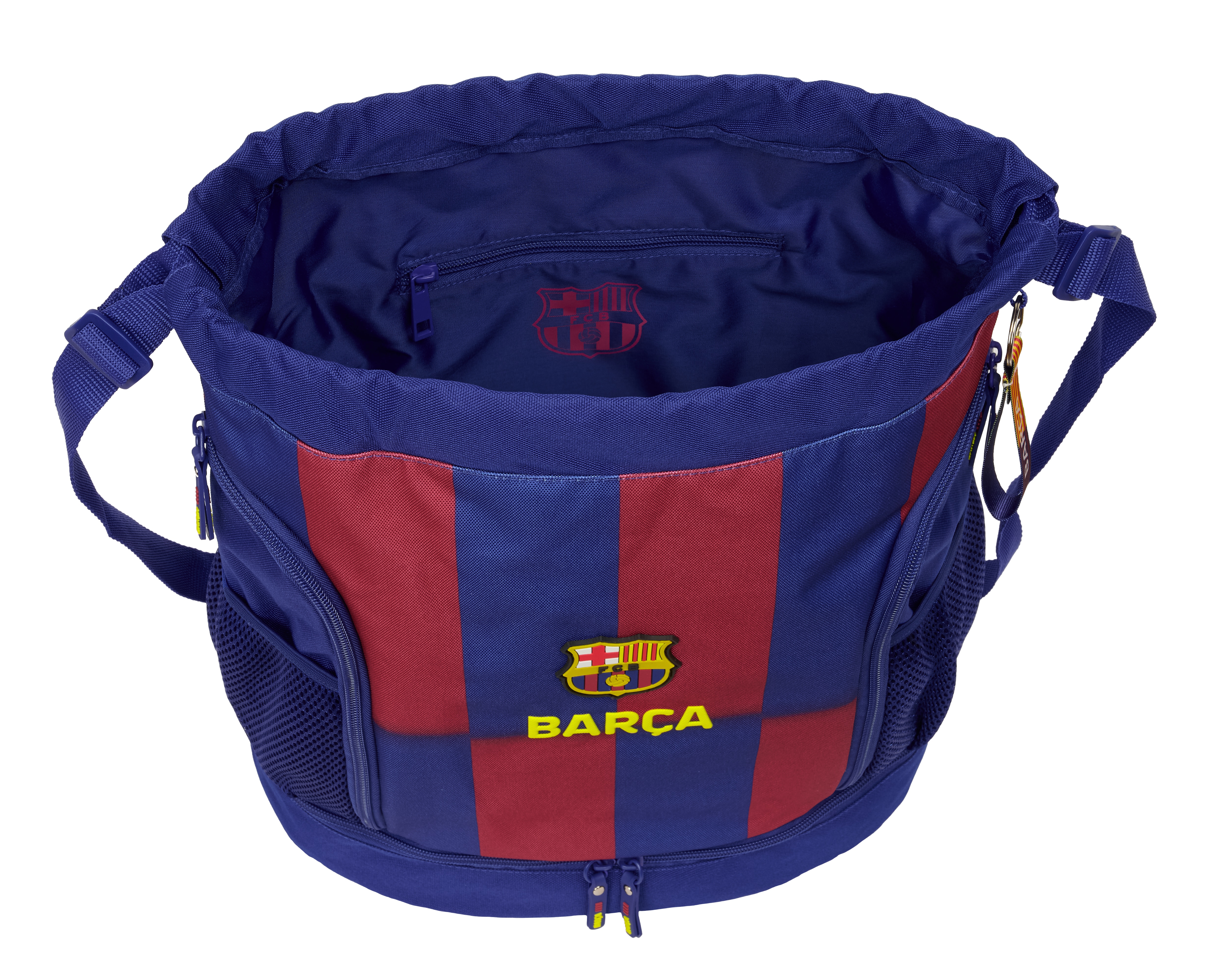 Saco mochila F.C. Barcelona 1ª Equipacion 25/26 azul y granate 4