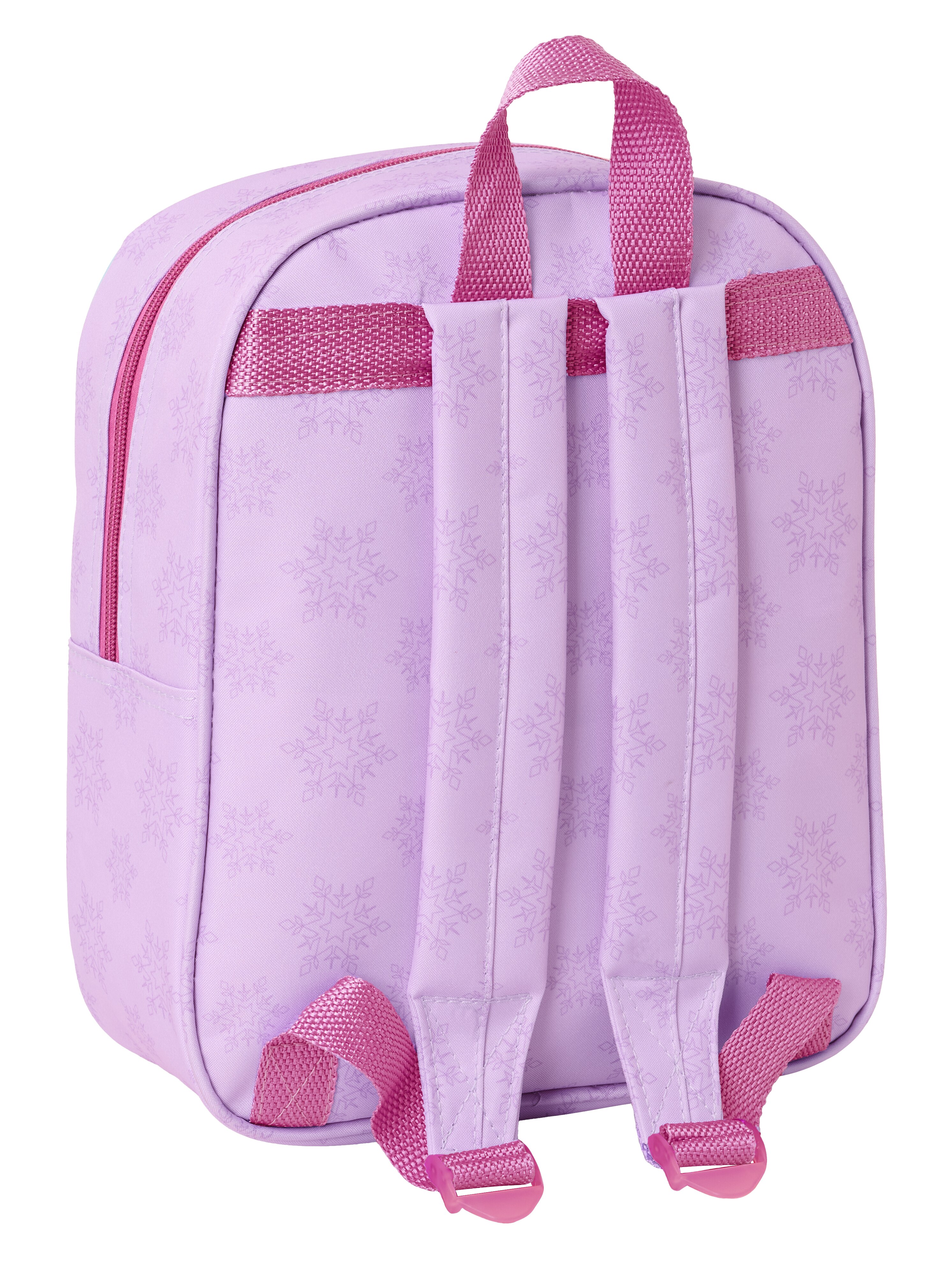 Mochila guarderia 3D Frozen Safta celeste y rosa 2