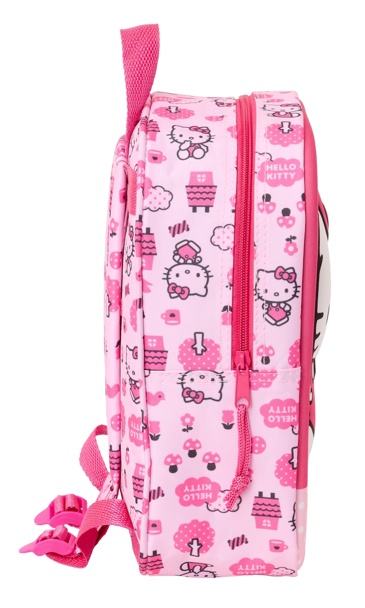 Mochila guarderia 3D Hello Kitty Safta rosa 3