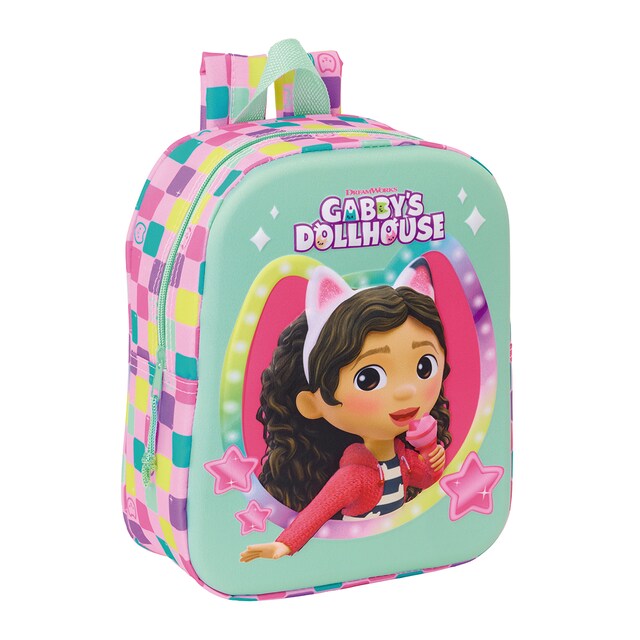 Imagen 0 de Mochila guarderia 3D Gabby's Dollhouse Safta multicolor
