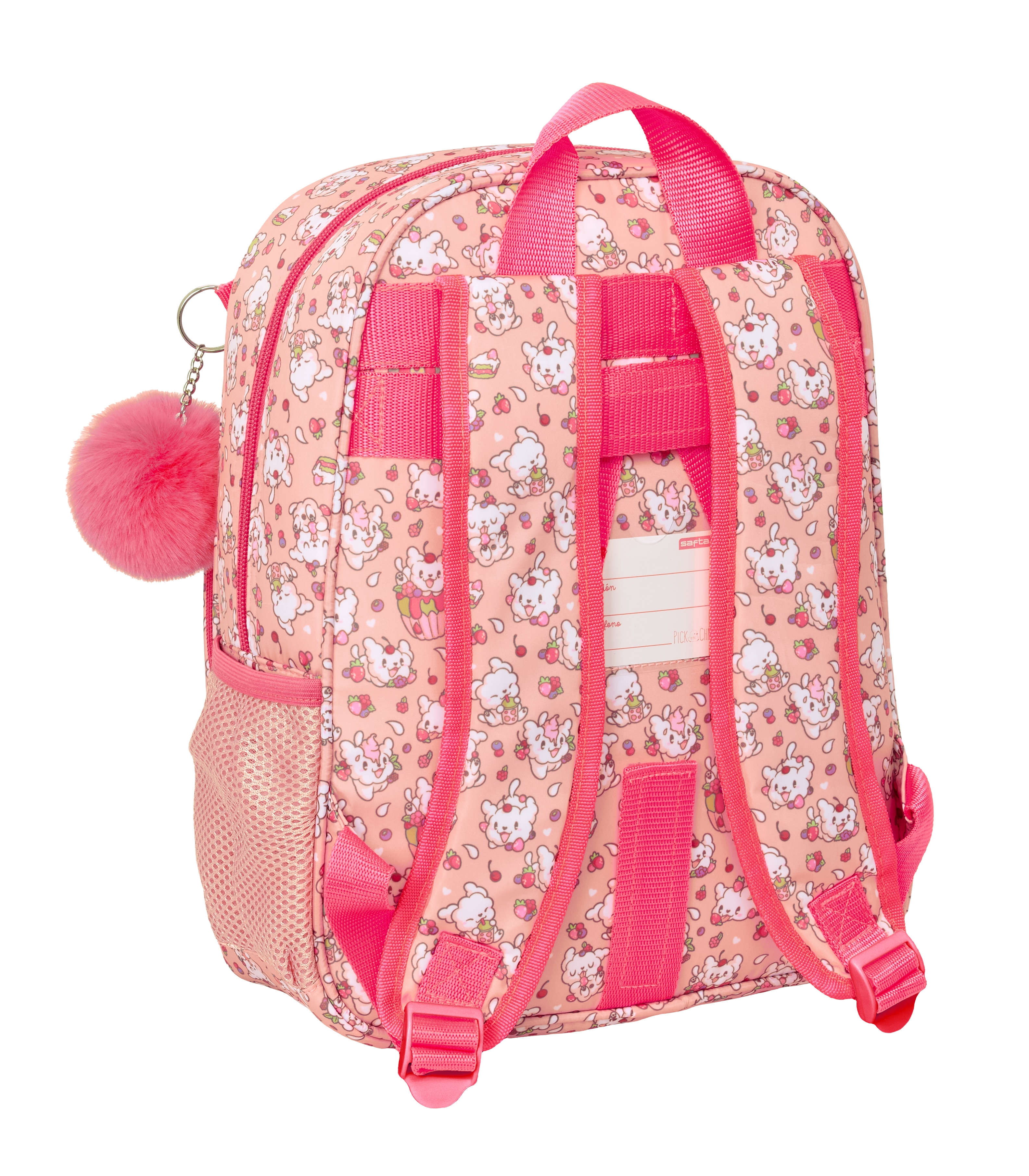Mochila infantil adaptable a carro Safta Rosa-2