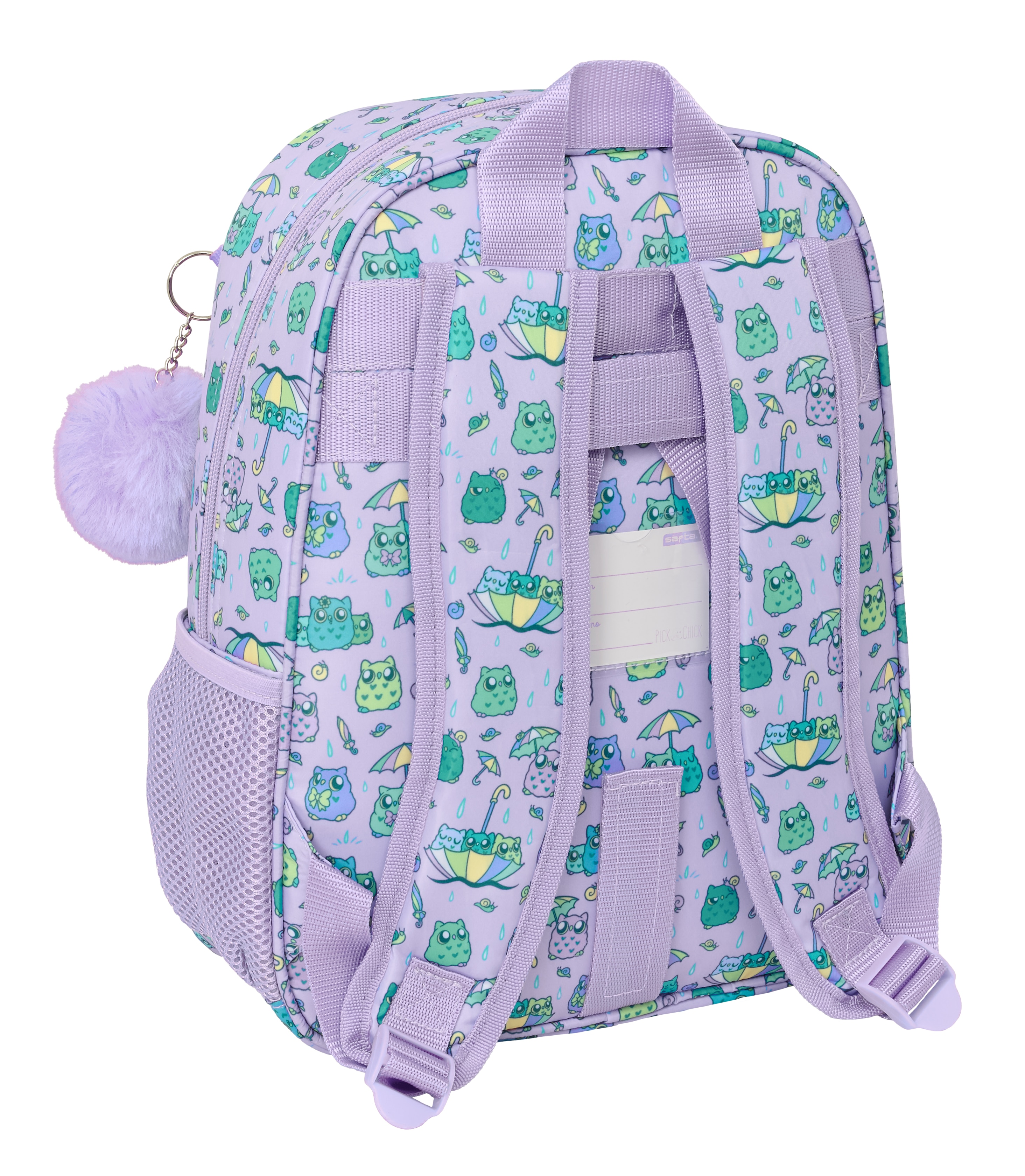 Mochila infantil adaptável ao carrinho Safta Azul-2