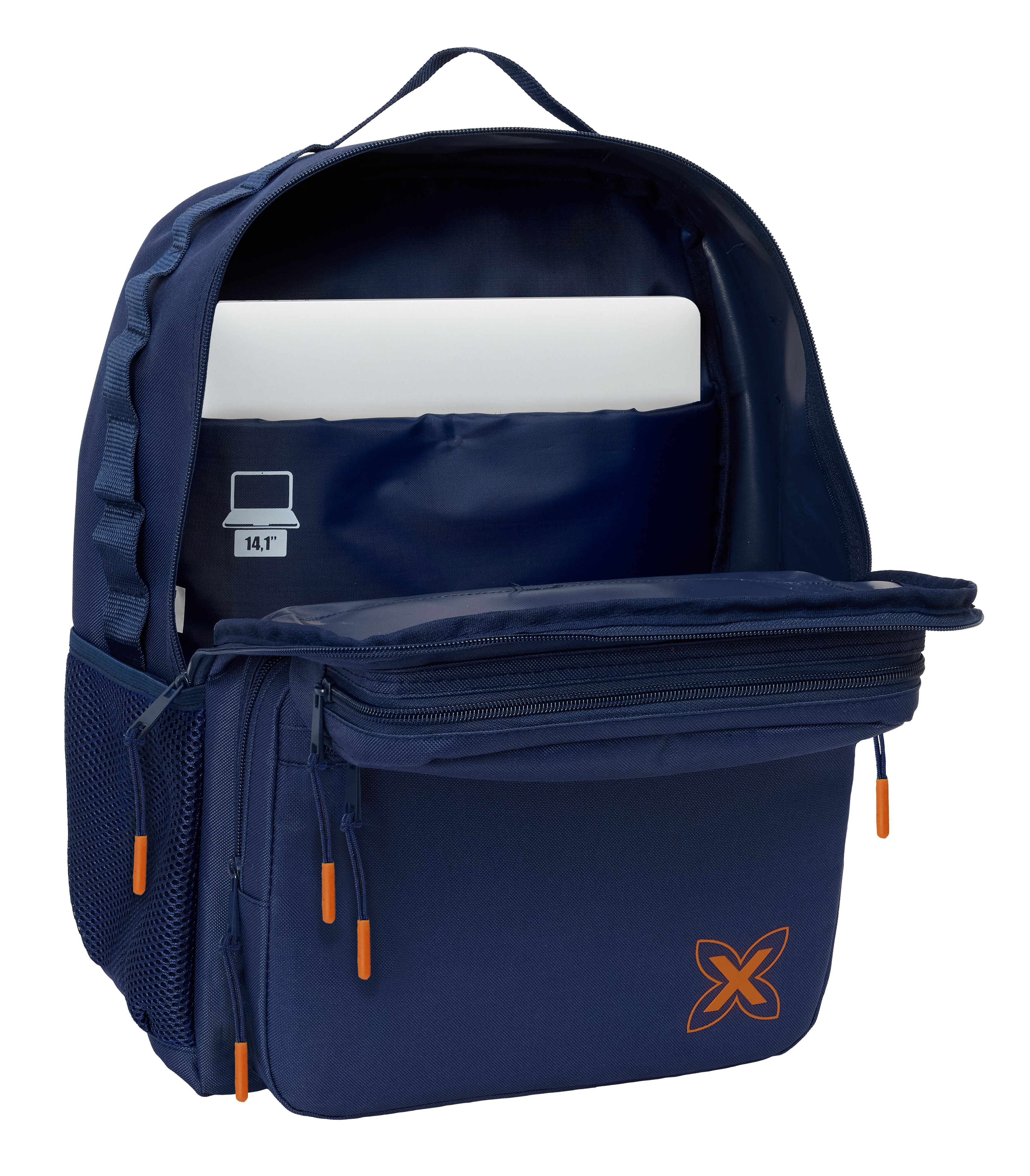 Mochila para portátil de 14,1'' de Munique Azul-marinho-3